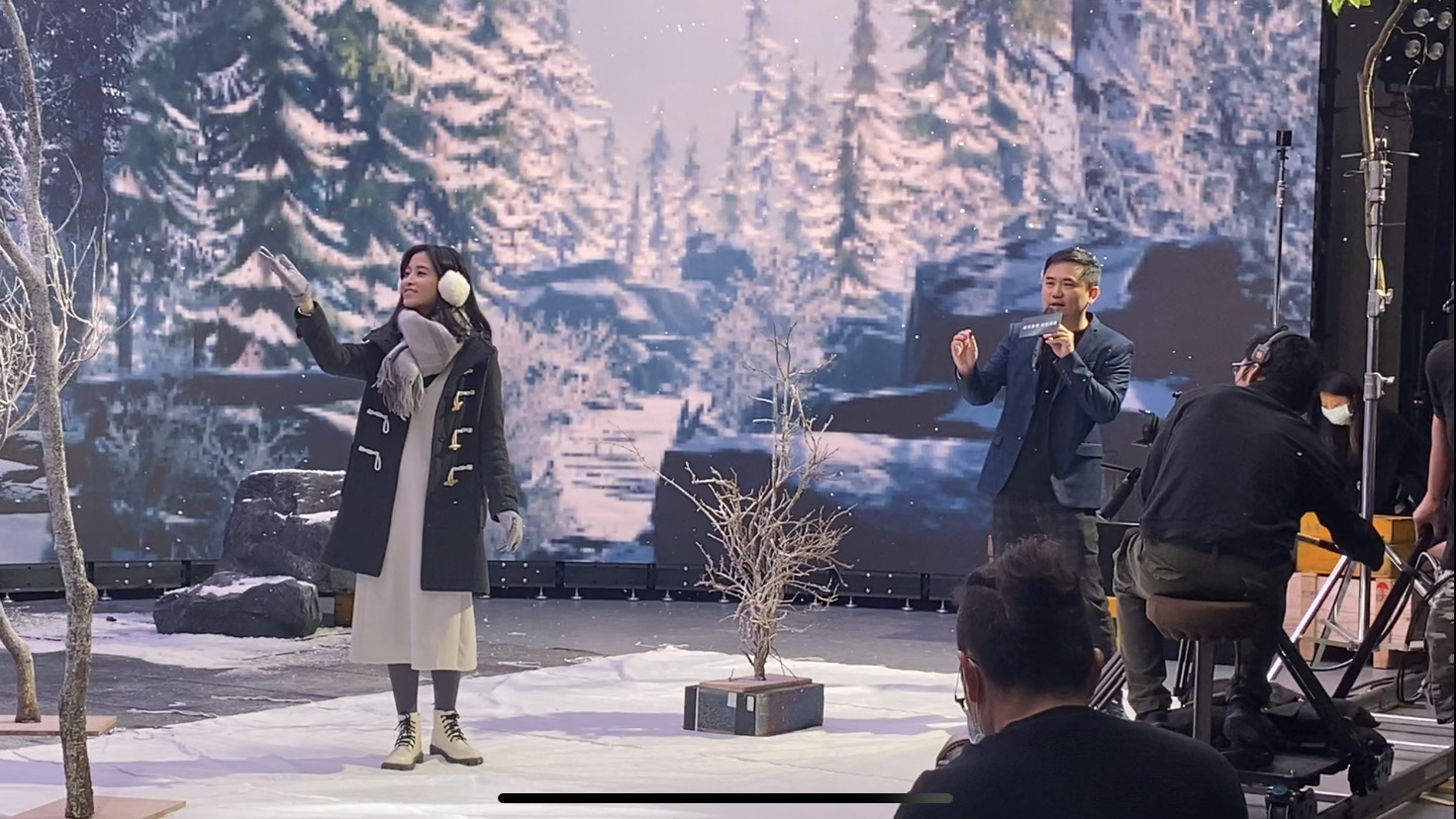 友達以ALED先進顯屏技術，與金馬獎視覺特效團隊「再現影像」攜手合作打造LED虛擬攝影棚，提供沉浸式表演體驗，並精簡拍攝成本與時間