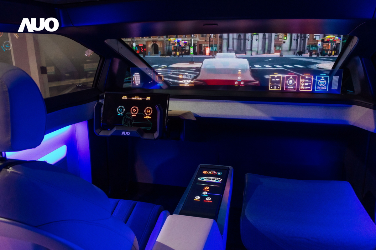 「友達智慧座艙2025」以使用者體驗為核心，運用Micro LED顯示科技為基礎搭配AI創新應用，打造沉浸、互動的座艙體驗，獲得台灣精品銀質獎