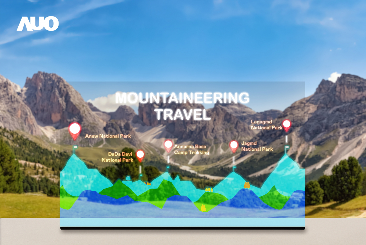 友達「177吋高透明度Micro LED顯示器」獲得台灣精品銀質獎，打破視野與空間的限制，適合應用於智慧零售、文物展示、創新廣告與智慧移動等場域