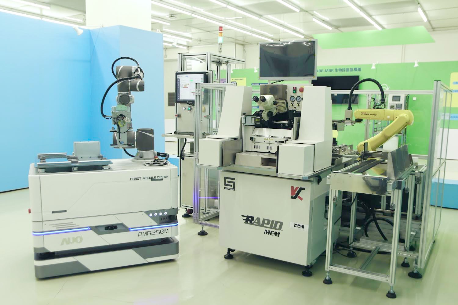 友達數位攜手半導體設備大廠K&S及夥伴樂宇精密，針對半導體封裝場域痛點，提供iAMHS一站式解決方案，創造產能提升至少10%的效益